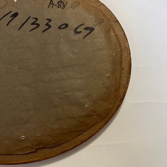 Vintage Gold Framed Oval Needlepoint Flowers Florals Bouquet Cottagecore country - Picture 10 of 13